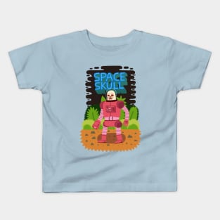 SPACE SKULL Kids T-Shirt